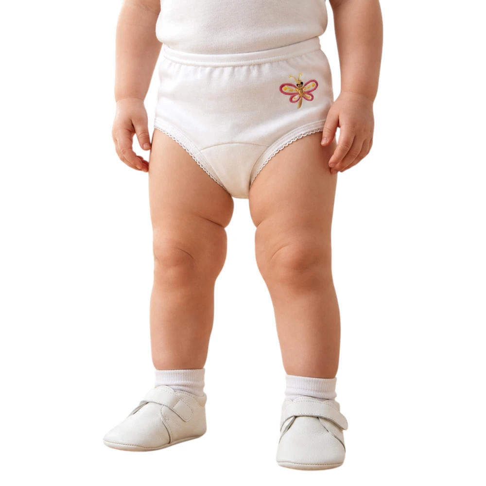 Pantaleta Completa Algodón Bebé Niña 1 A 3 Años 6020 - Image 2