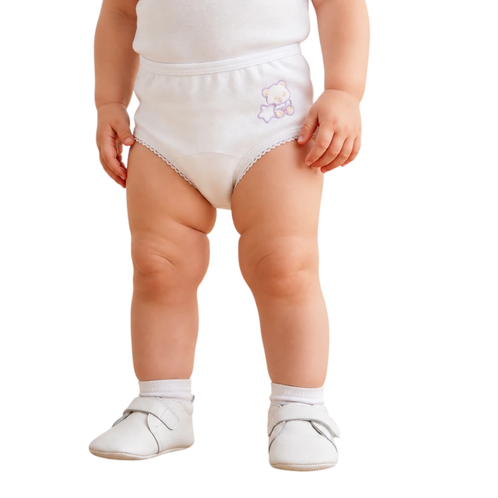 Pantaleta Completa Algodón Bebé Niña 1 A 3 Años 6020 - Image 5