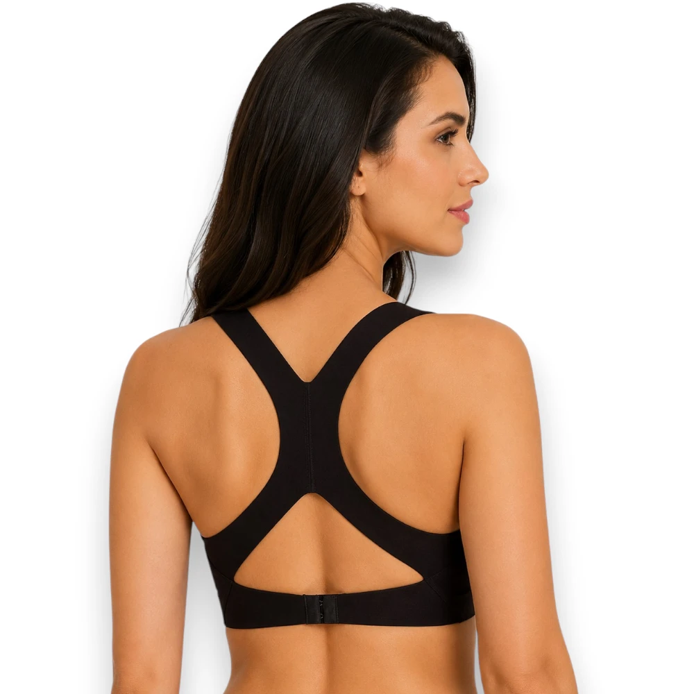Bra Top Deportivo Espalda Cruzada Sin Costuras Haby 62255 - Image 4