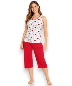 pijama-fresca-sin-mangas-capri-corazones-deborah-7254-mujer