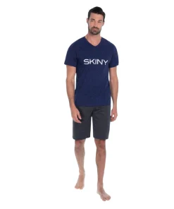 pijama-ligera-algodon-manga-corta-y-short-hombre-skiny-74656