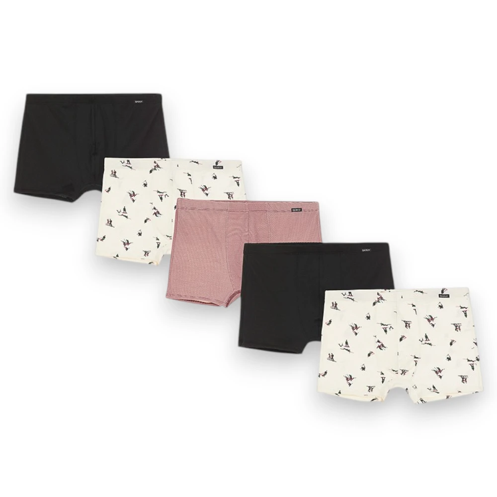 boxer-corto-navideno-pack-de-5-piezas-nino-teens-skiny-75554