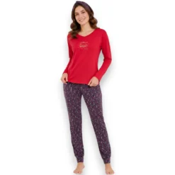 pijama-manga-larga-con-pantalon-y-valerina-mujer-skiny-76670