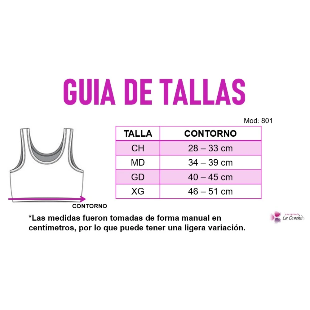 Guía de tallas