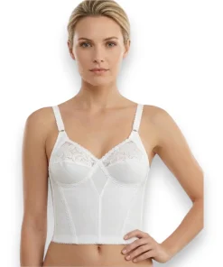 Bra Peto Largo Licra Sin Varilla Con Encaje 807 Yoliss