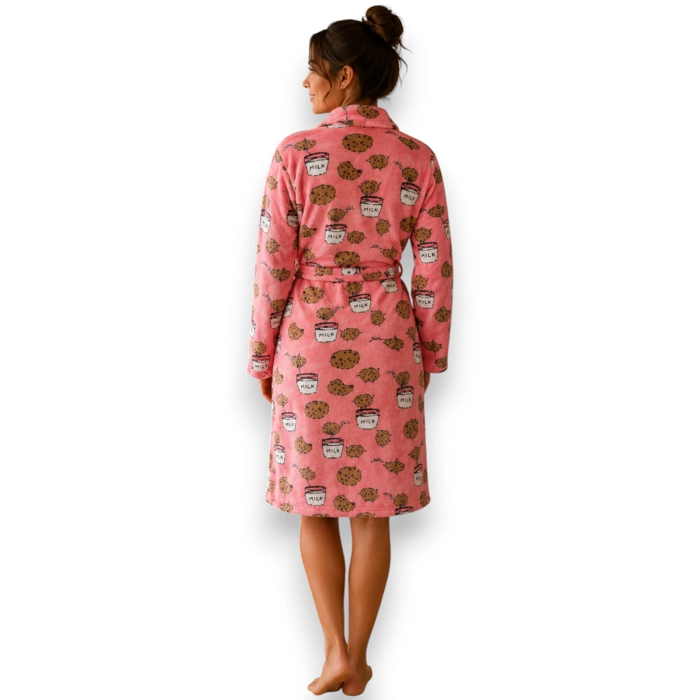 Bata Descanso Suave Polar Flannel Dama Deborah 8216 - Image 6