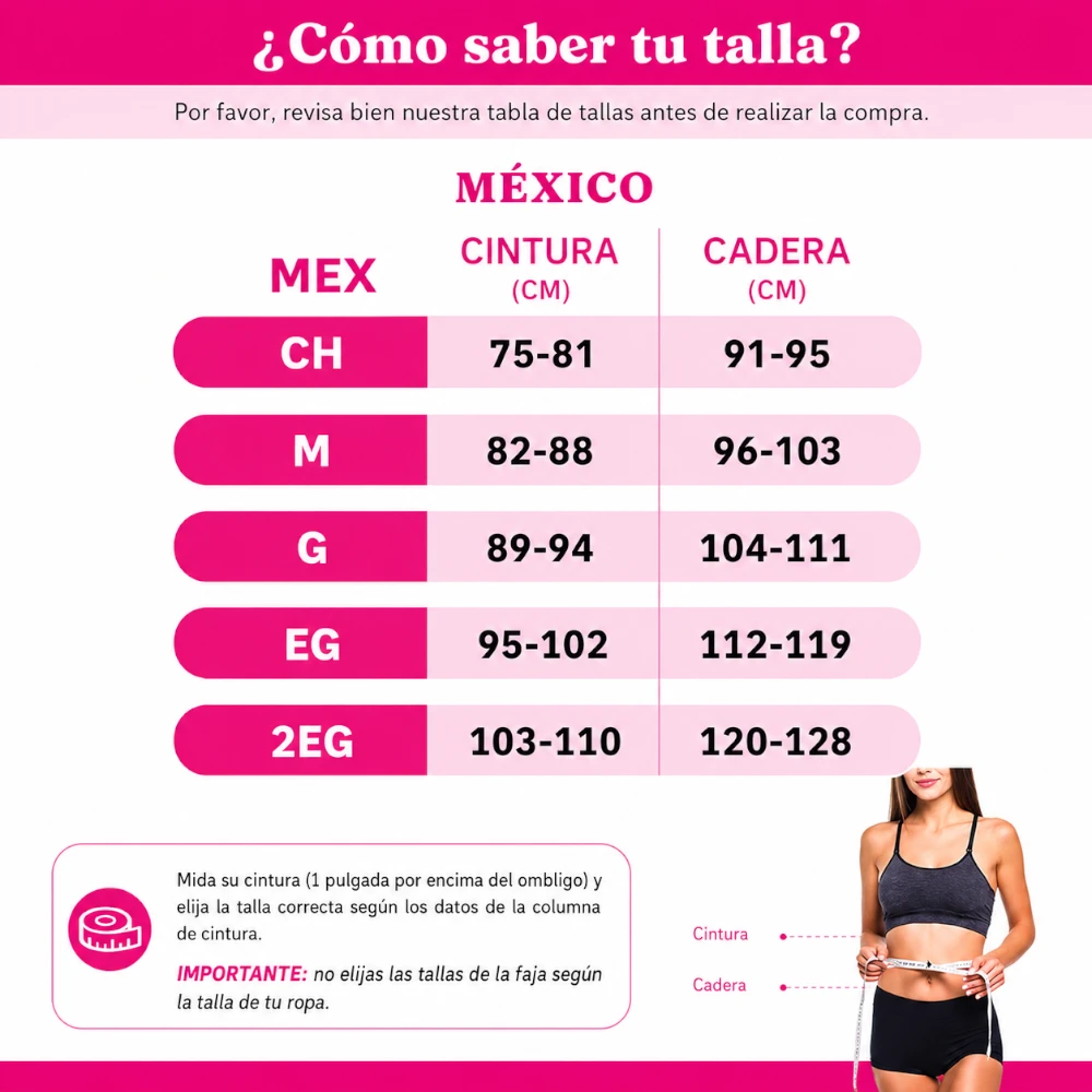 Guía de tallas