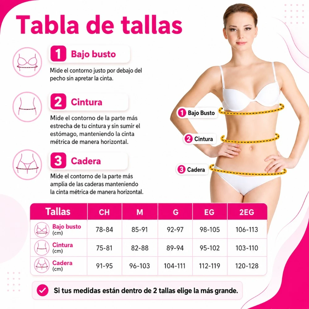 Guía de tallas