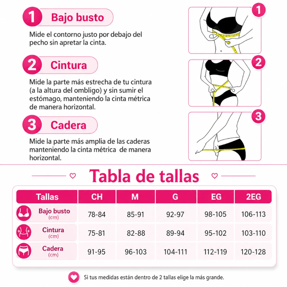 Guía de tallas