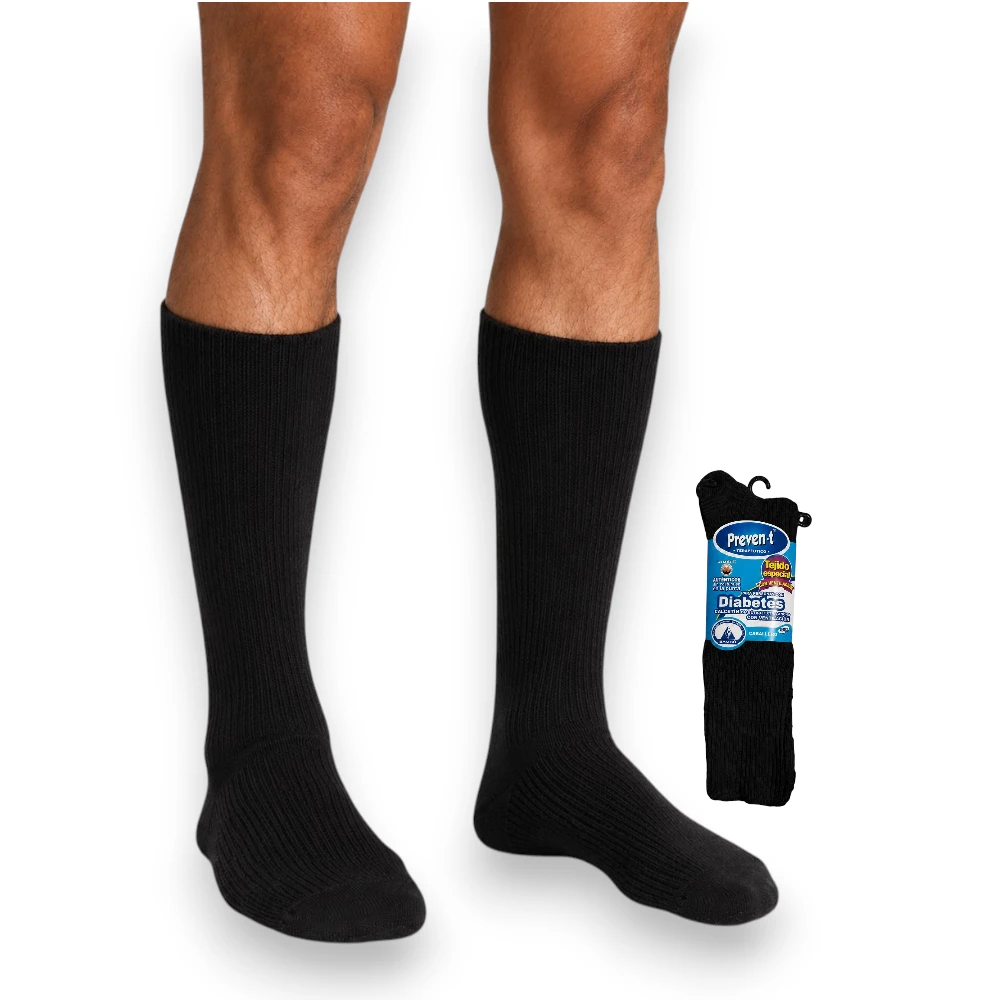 calcetin-3-4-hombre-pie-diabetico-ventilado-prevent