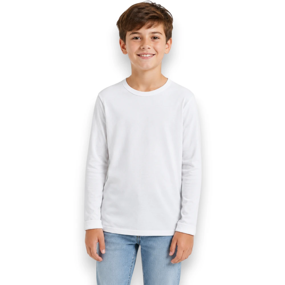 Playera Afelpada Manga Larga Algodón M5505 Beiby Joe - Image 2