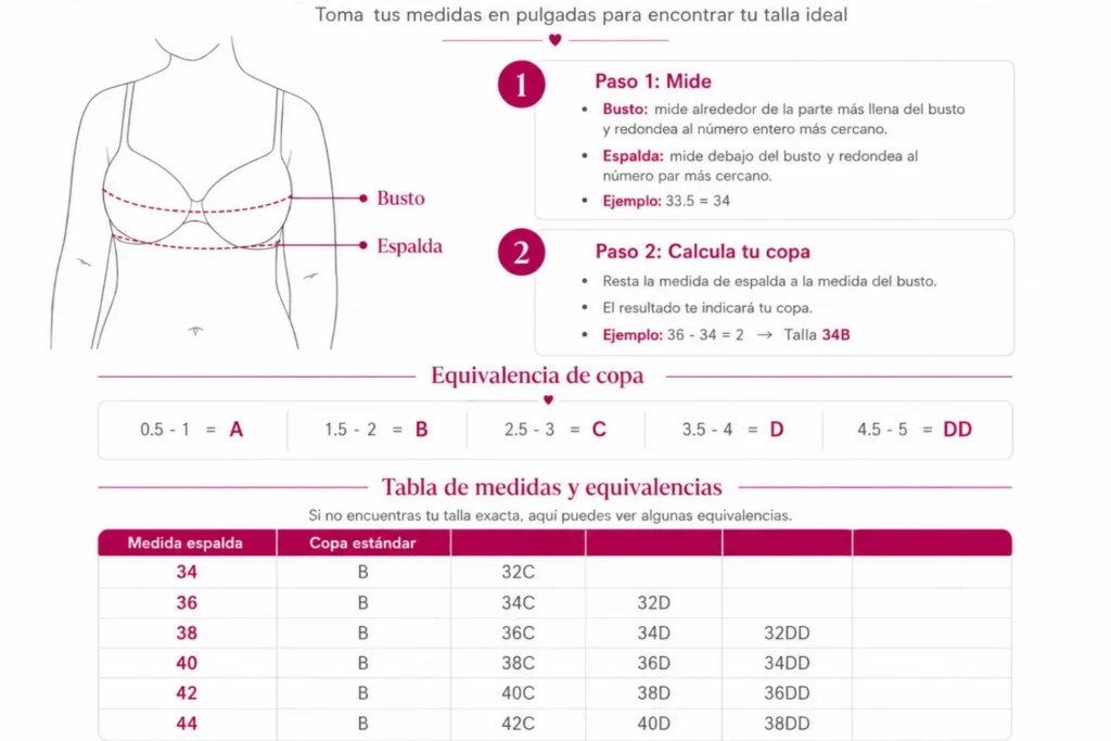 Guía de tallas