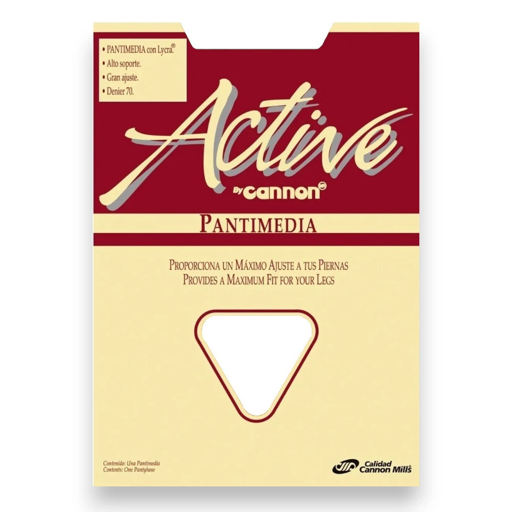 Pantimedia Alto Soporte Denier 70 Lycra Mujer Cannon Active - Image 8