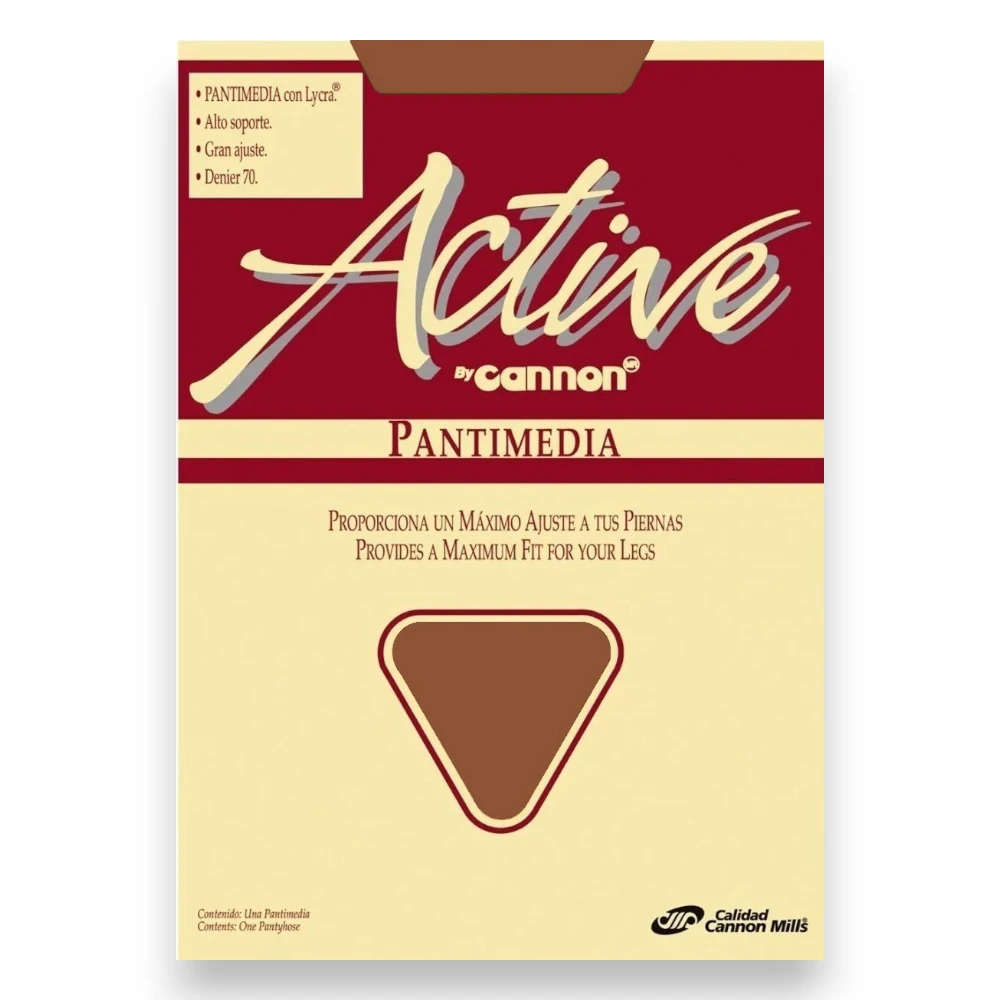Pantimedia Alto Soporte Denier 70 Lycra Mujer Cannon Active - Image 3