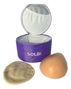 Prótesis Externa Mama Silicón Forma Gota O Triángulo Solbi