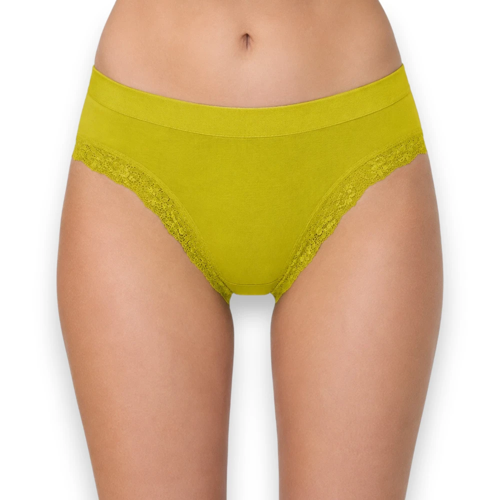 Bikini Panty Sin Costuras Seamless Encaje Pretty S0455 Mujer - Image 2