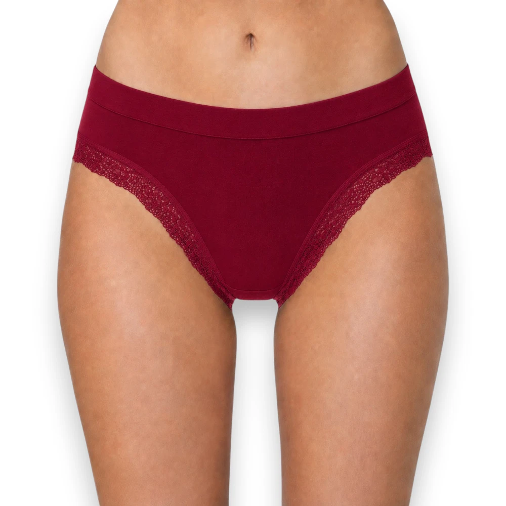 Bikini Panty Sin Costuras Seamless Encaje Pretty S0455 Mujer - Image 5
