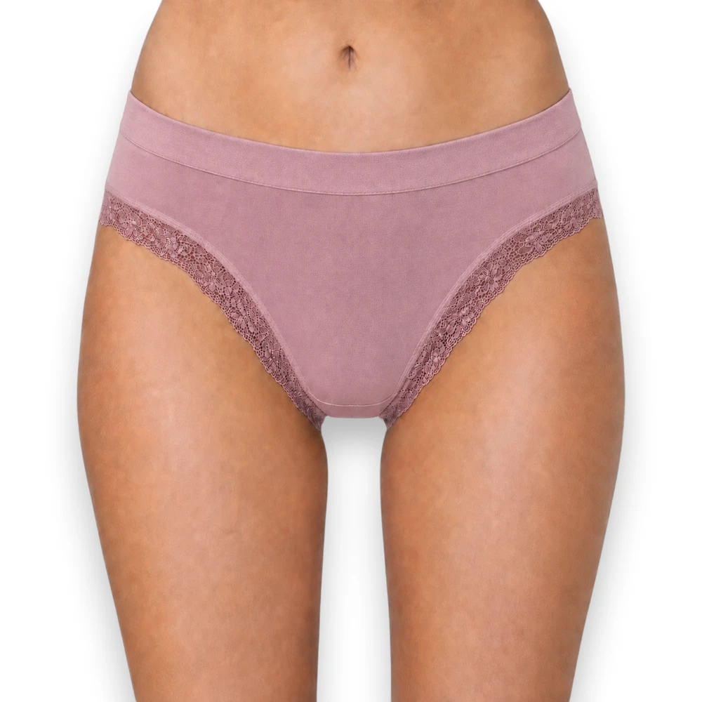 Bikini Panty Sin Costuras Seamless Encaje Pretty S0455 Mujer - Image 6