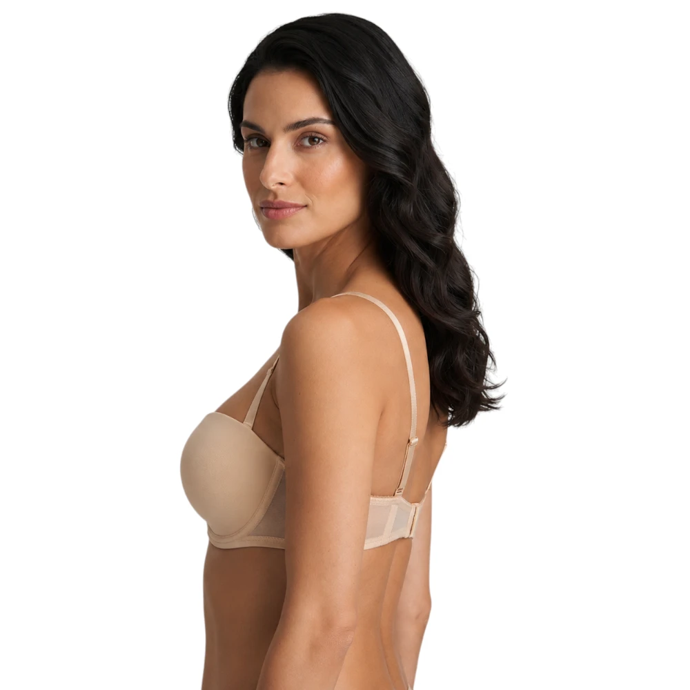 Bra Tipo Strapless Copa Preformada Con Varilla S1702 - Imagen 3