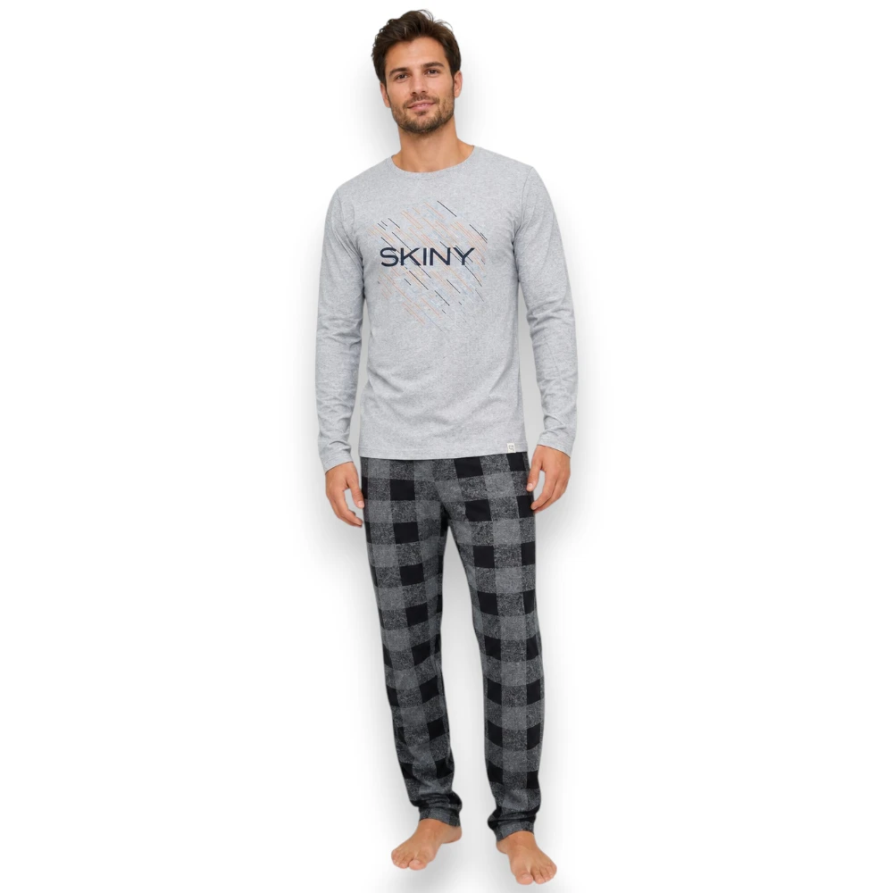 pijama-ligera-manga-larga-con-pantalon-hombre-skiny-74685