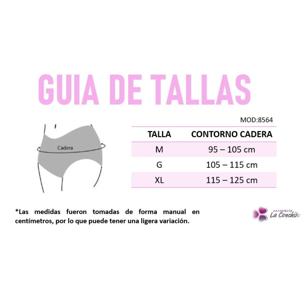 Panty Completa Sin Costuras Detalles En Costados Berlei 8564 - Image 3