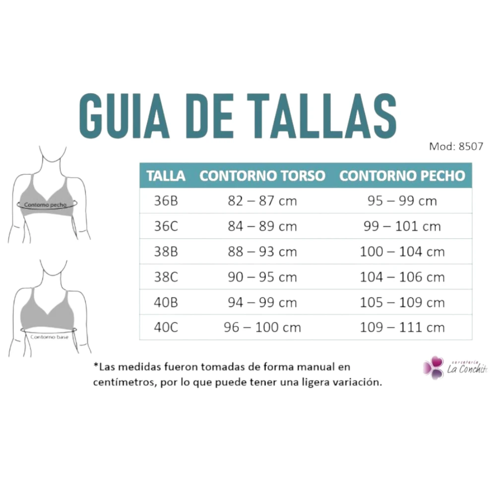 Guía de tallas