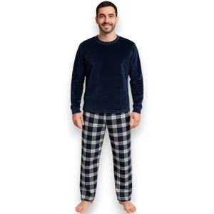 pijama-polar-manga-larga-con-pantalon-hombre-intime-45231