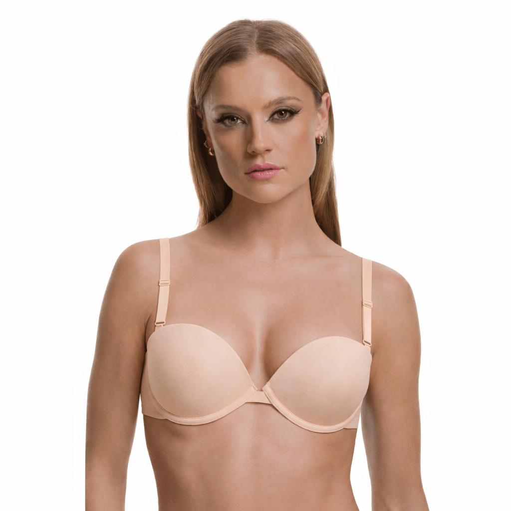 Bra Strapless Con Push Up Con Varilla Mujer Wonderbra 7556 - Imagen 2