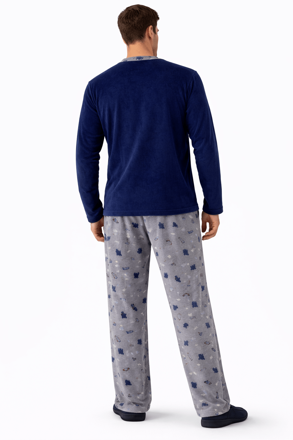Pijama polar para hombre Star West Polo P118 / P119 - Imagen 2