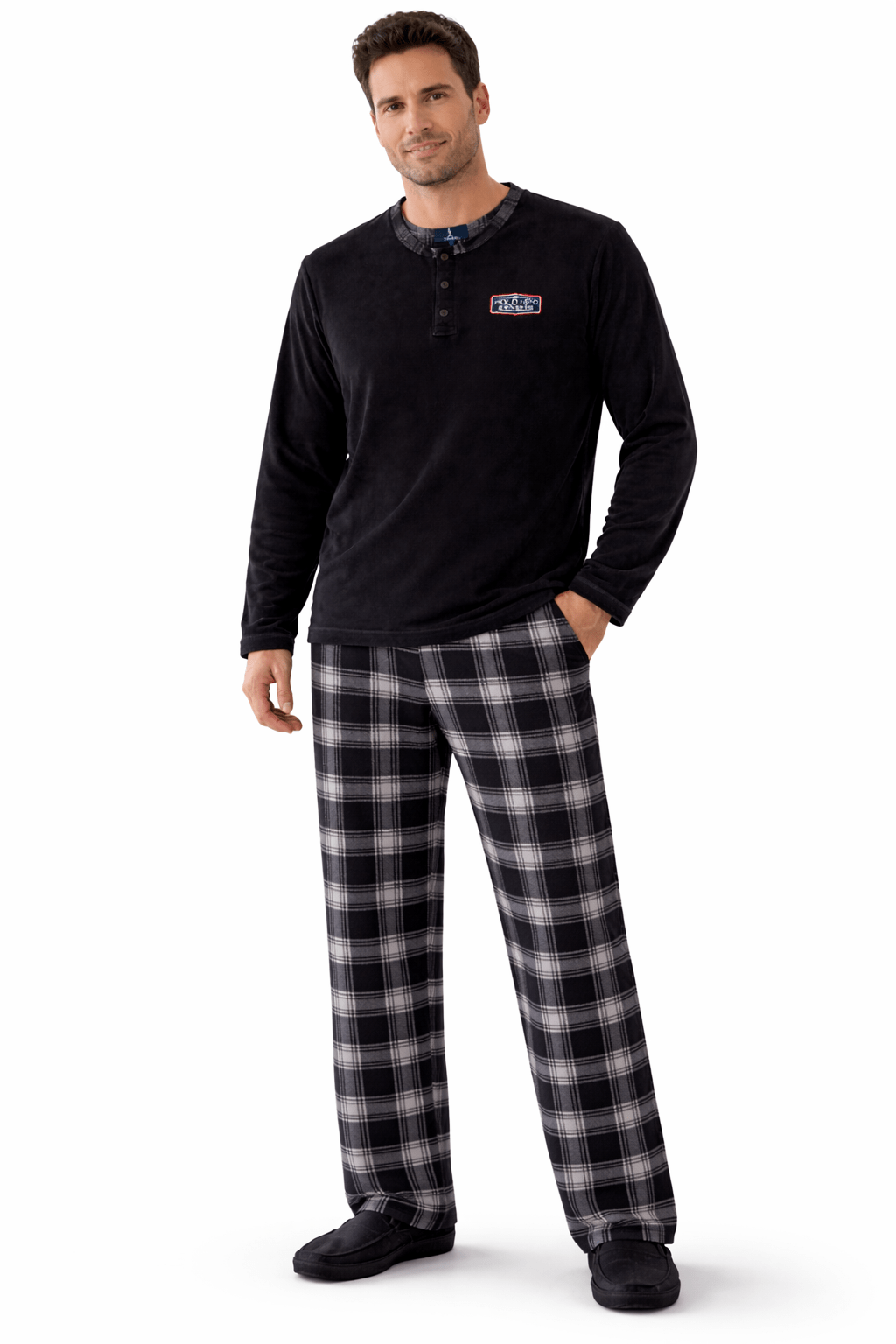 Pijama polar para hombre Star West Polo P118 / P119 - Imagen 3