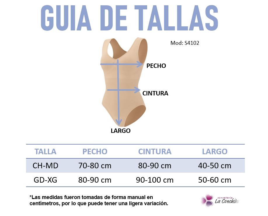 Guía de tallas