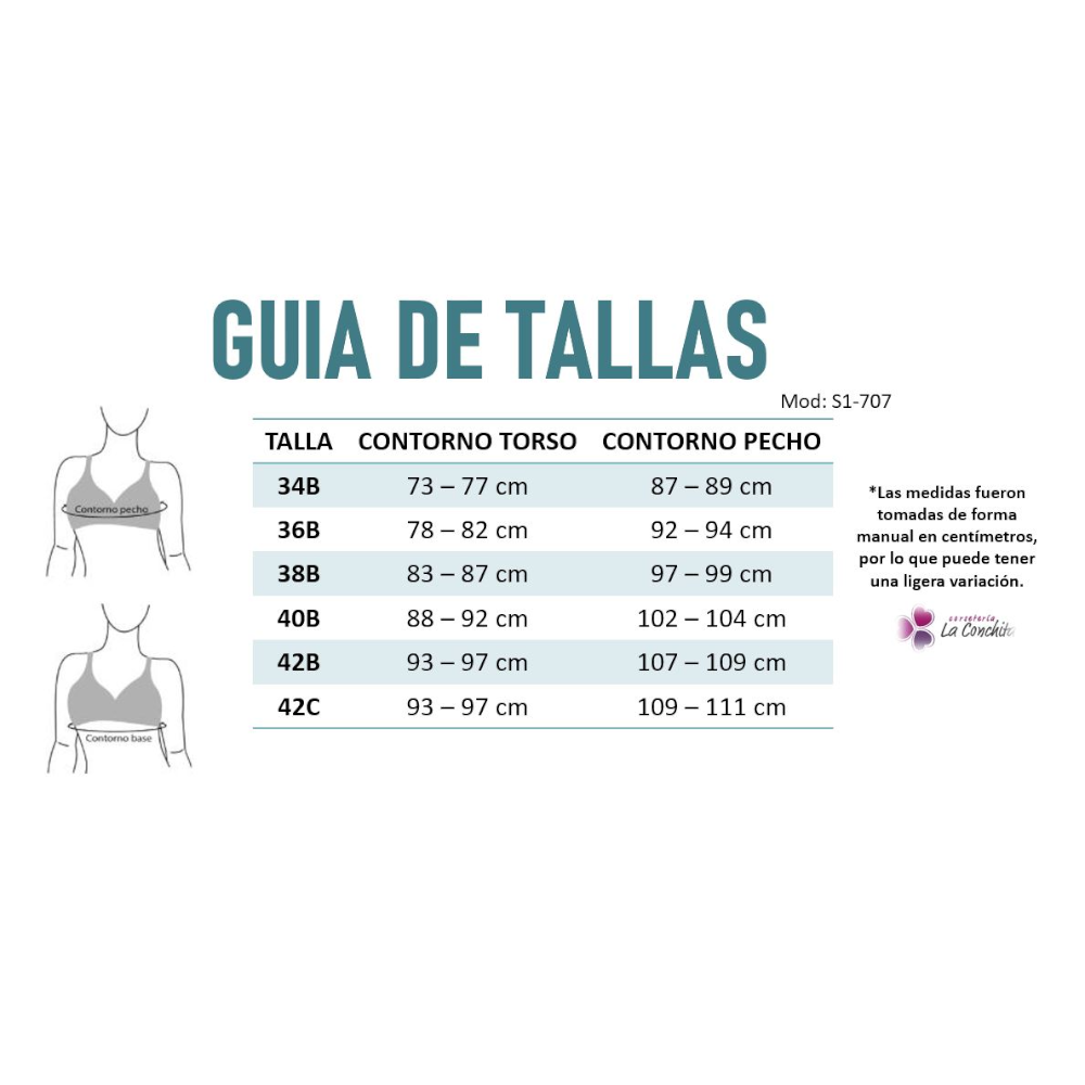 Guía de tallas