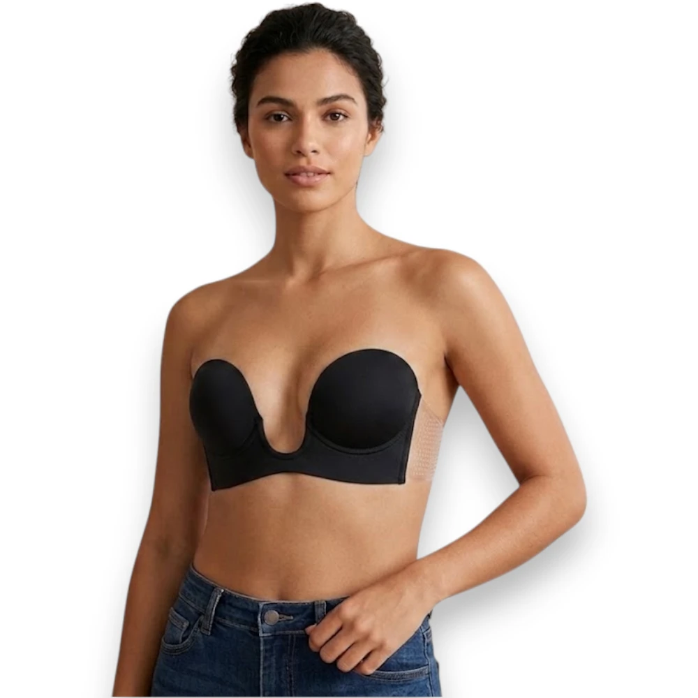 Bra Adherible Escote Profundo Freebra WM013 - Image 2