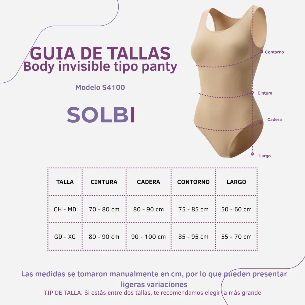 Guía de tallas