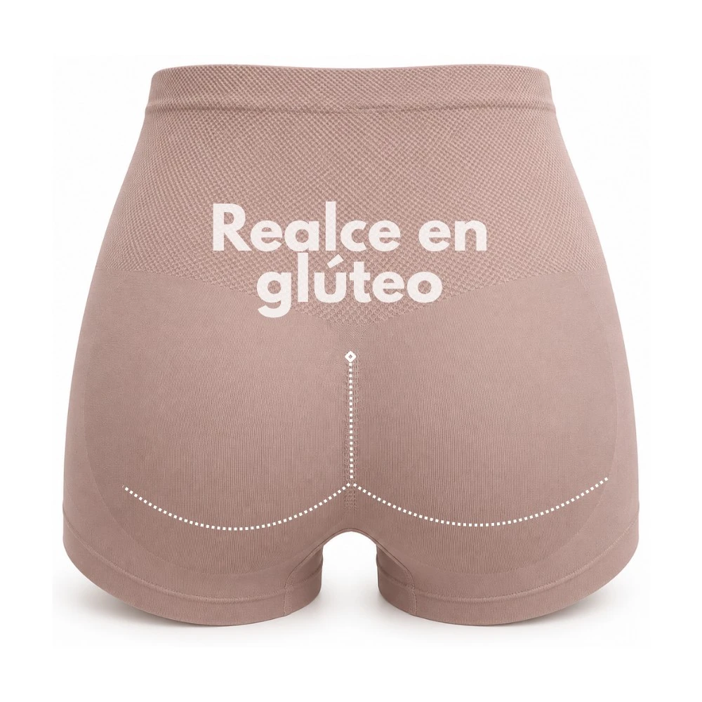 Bóxer Beneficio Control Medio Con Realce Mujer Solbi S2300 - Image 4