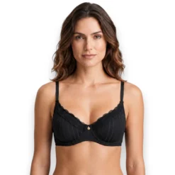 Bra Tipo Balconette Con Varilla Tirante Ajustable Haby 12602