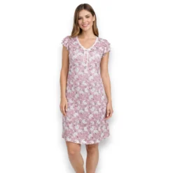 pijama-camison-fresco-manga-corta-deborah-2202-dama-mujer