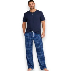pijama-pantalon-optima-algodon-manga-corta-39245-hombre