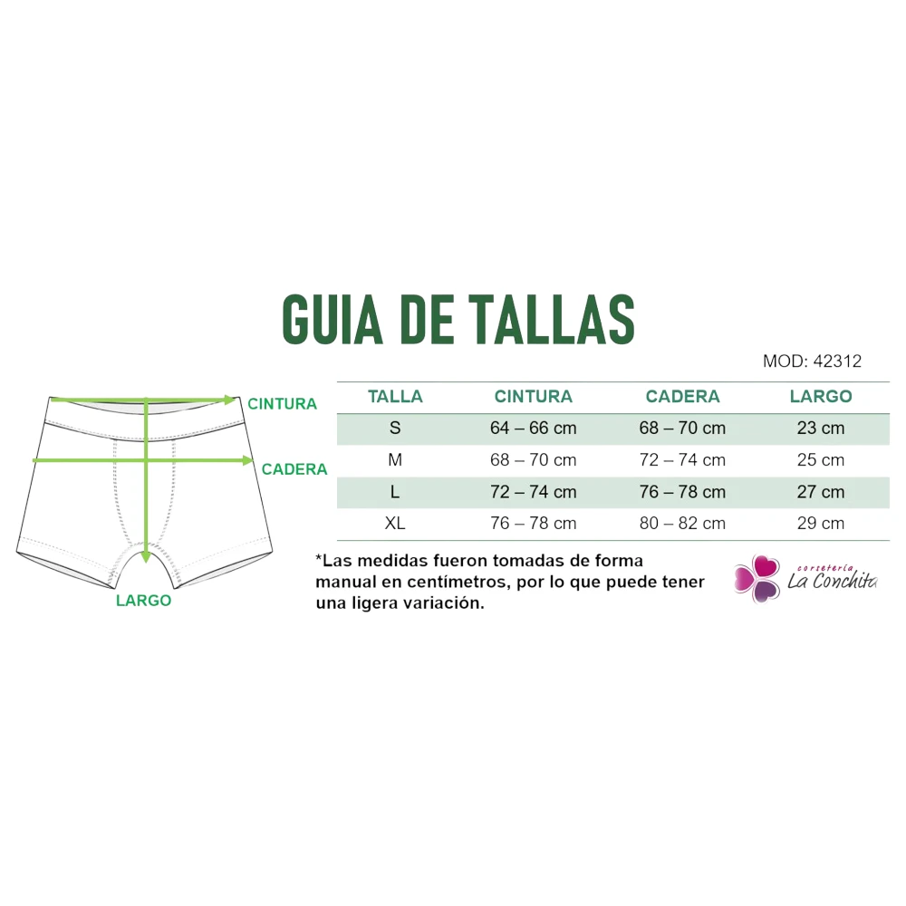 Guía de tallas