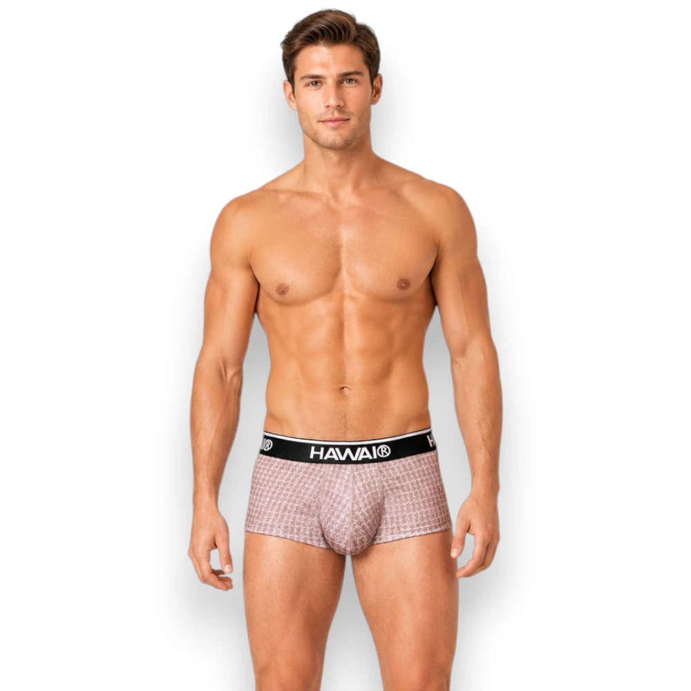Bóxer Corto Brief Algodón Hombre Colombiano Hawai 42431 - Imagen 3