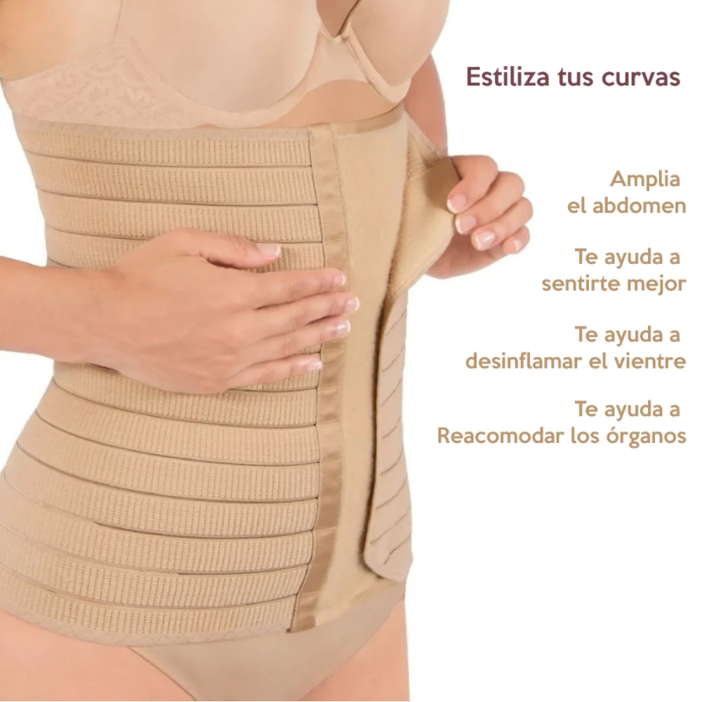 Faja Envolvente Alta Postparto Y Postquirúrgica New Look 579 - Imagen 4