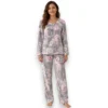 pijama-polar-abierta-con-flores-rosas-intime-61056