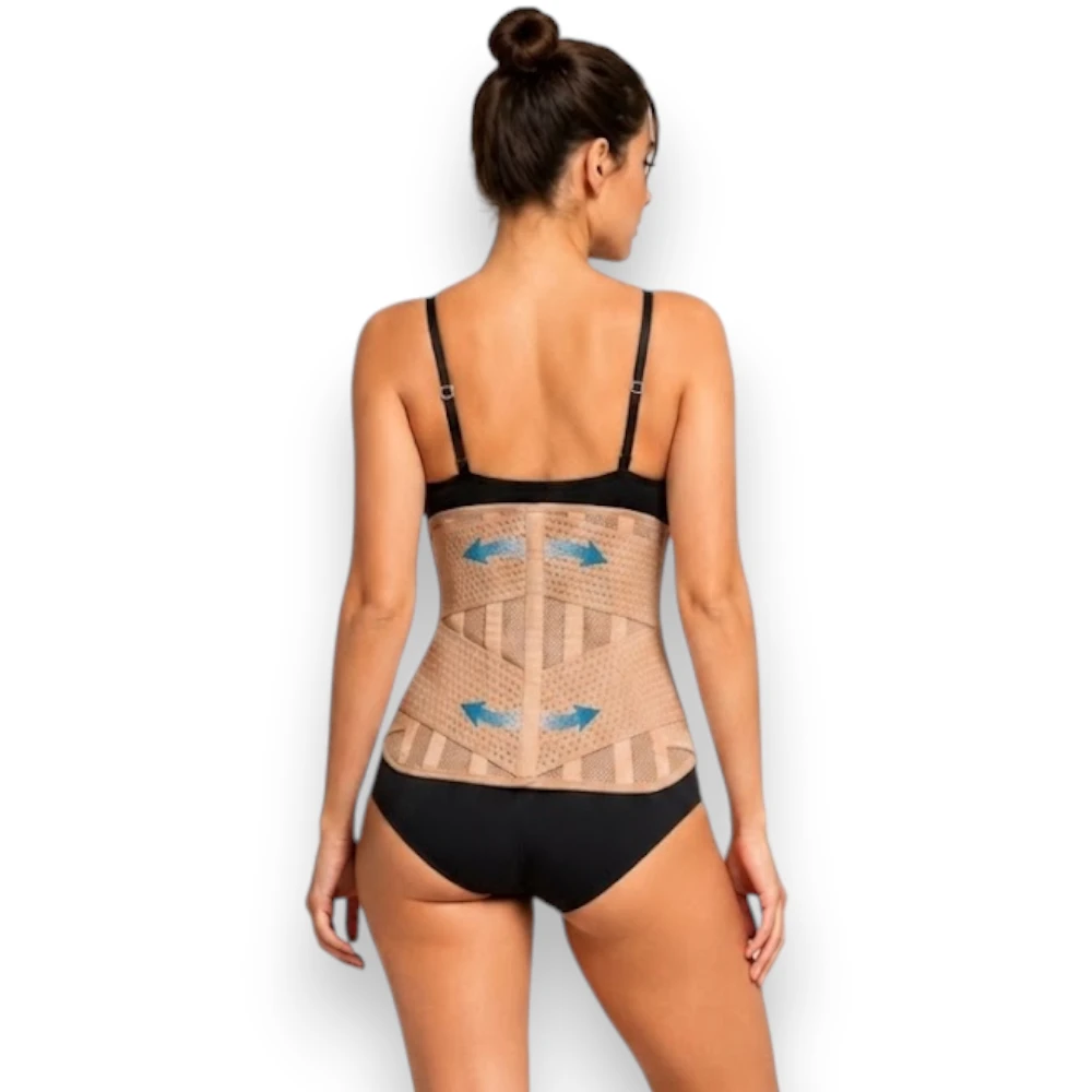 Faja Soporte Sacro Lumbar Doble Ajuste New Look Medical 855 - Imagen 3