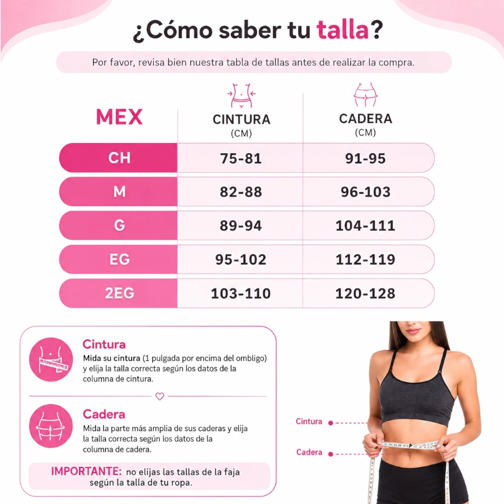 Guía de tallas